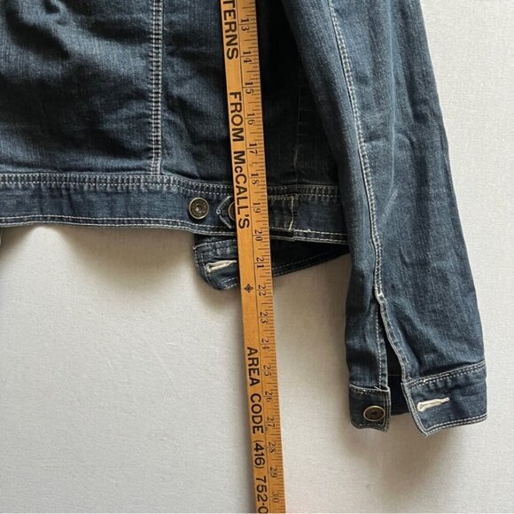 Calvin Klein denim button jacket Sz M - Picture 10 of 10